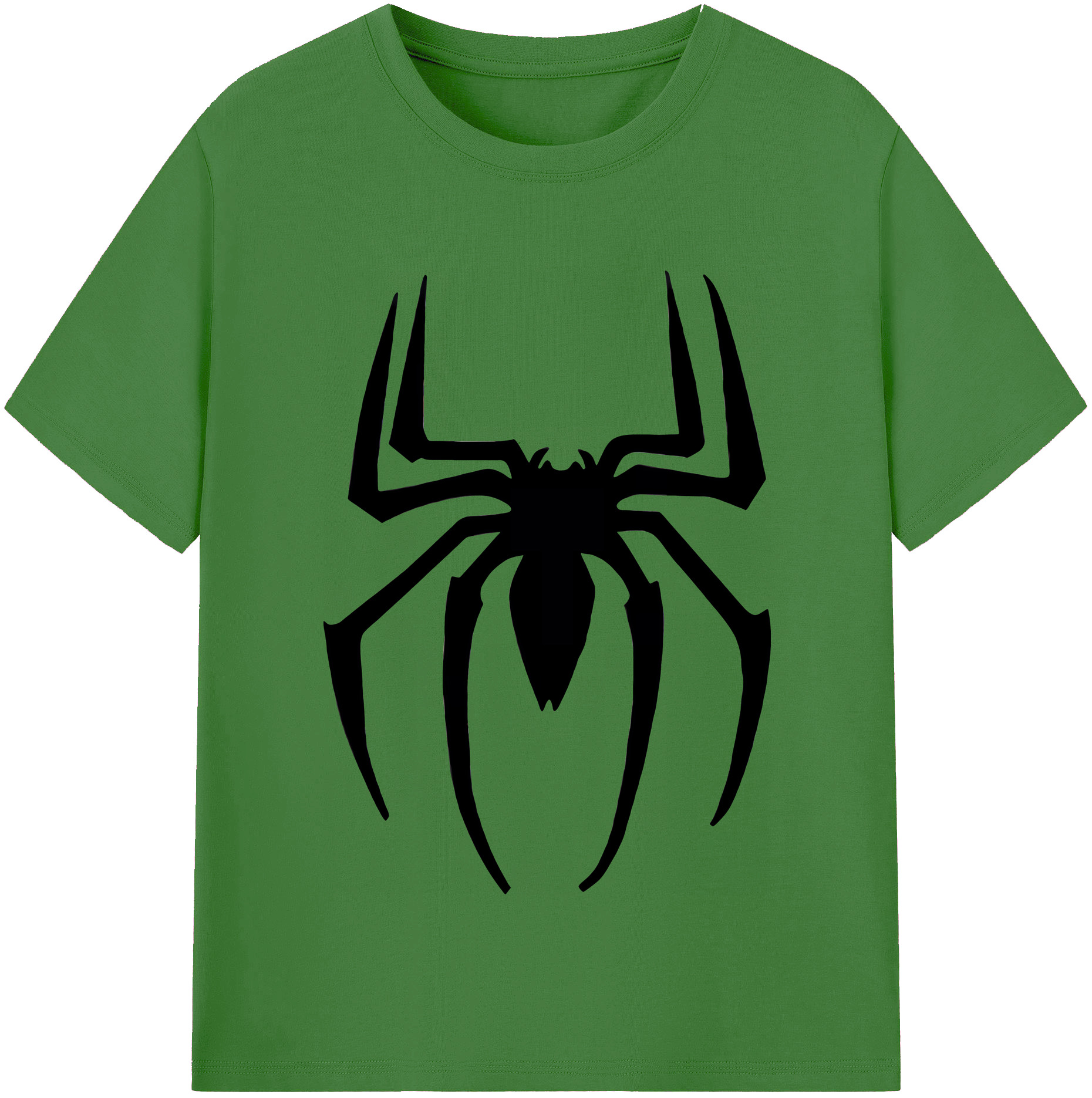 （画像用） Spider Man スパイダーマン レディースカジュアルプリントTシャツ（綿100％）